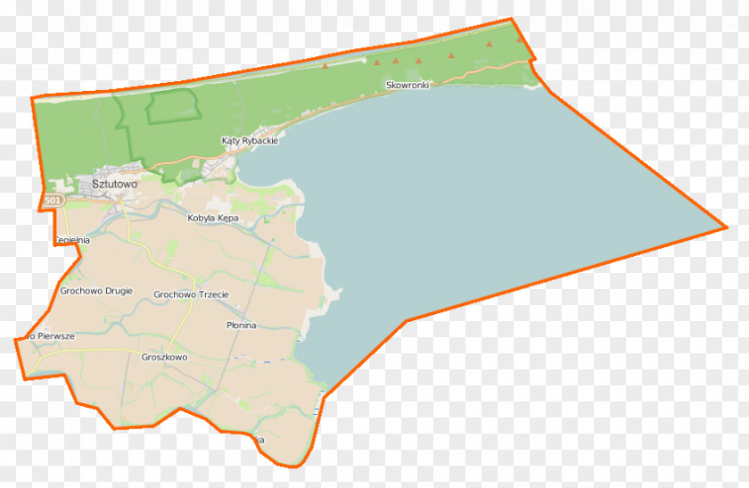 Map Location Sztutowo Grochowo Pierwsze Dublewo Skowronki, Pomeranian Voivodeship Żuławy Wiślane PNG