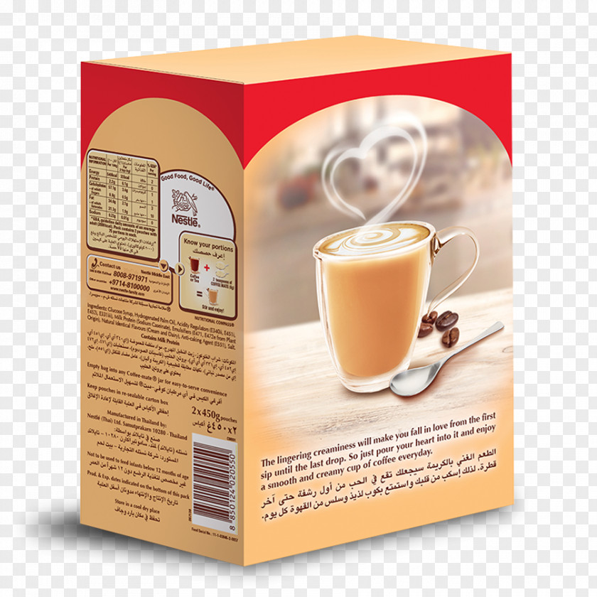Nondairy Creamer Instant Coffee Milk Coffee-Mate Non-dairy PNG