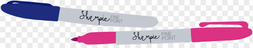 Sharpie Magenta Pink Purple Violet Graphic Design PNG