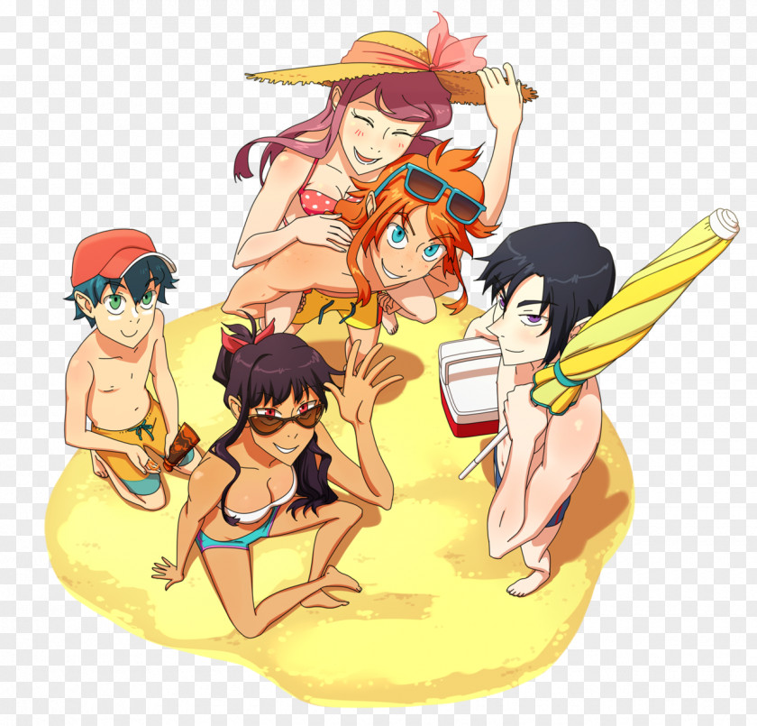 Beach Day DeviantArt Artist PNG