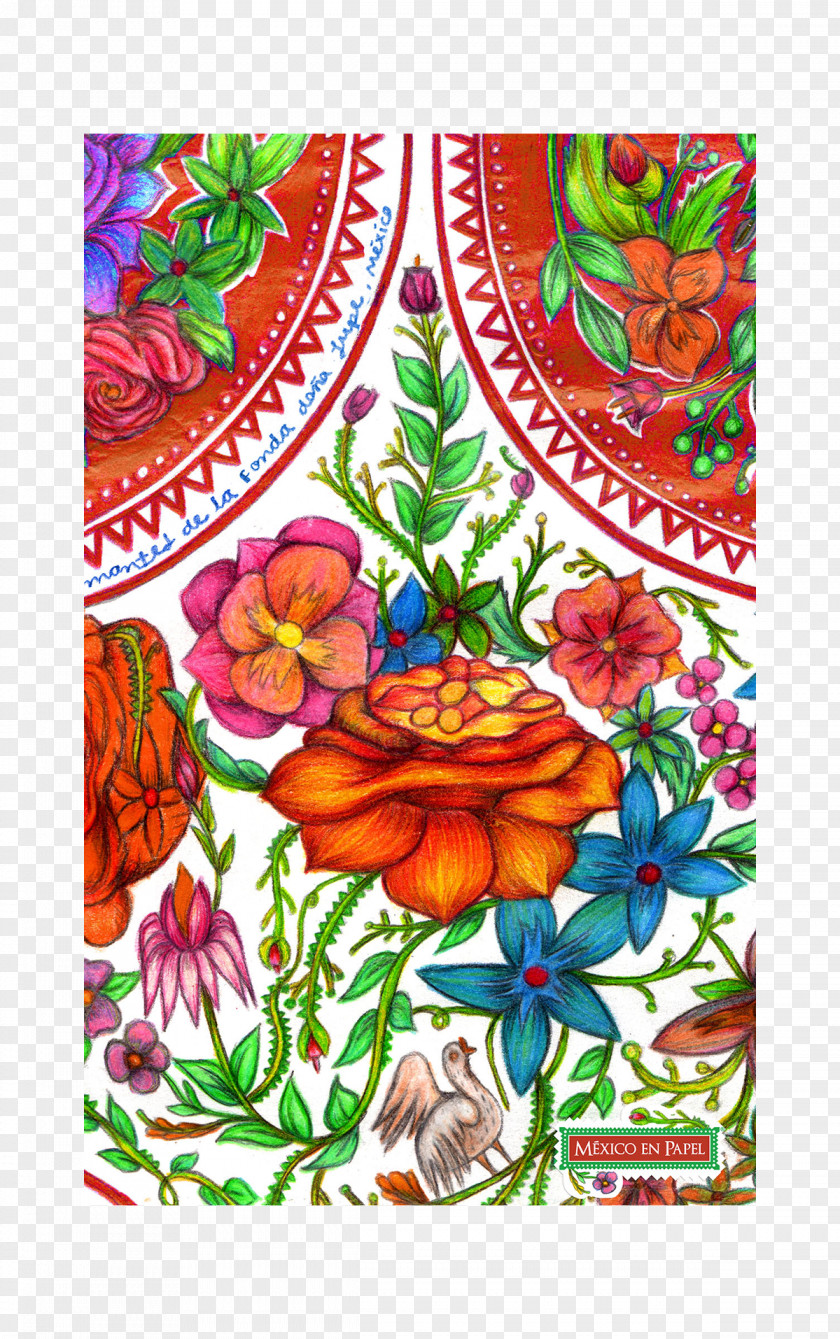 Design Floral Cut Flowers Visual Arts Pattern PNG