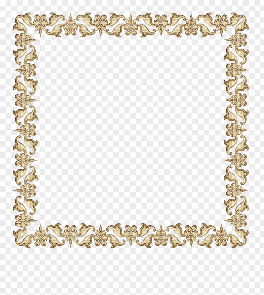 Gold Borders And Frames Decorative Arts Picture PNG