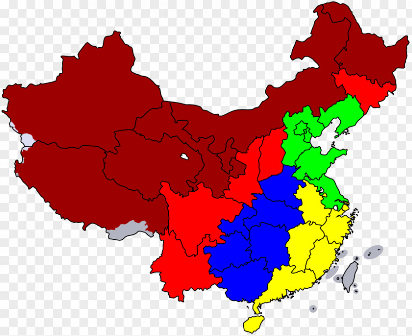 Hebei Province Inner Mongolia North China Manchuria Northeast Autonomous Regions Of PNG