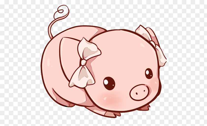 Kawaii Imagenes Pig Drawing Cuteness Cartoon Illustration PNG