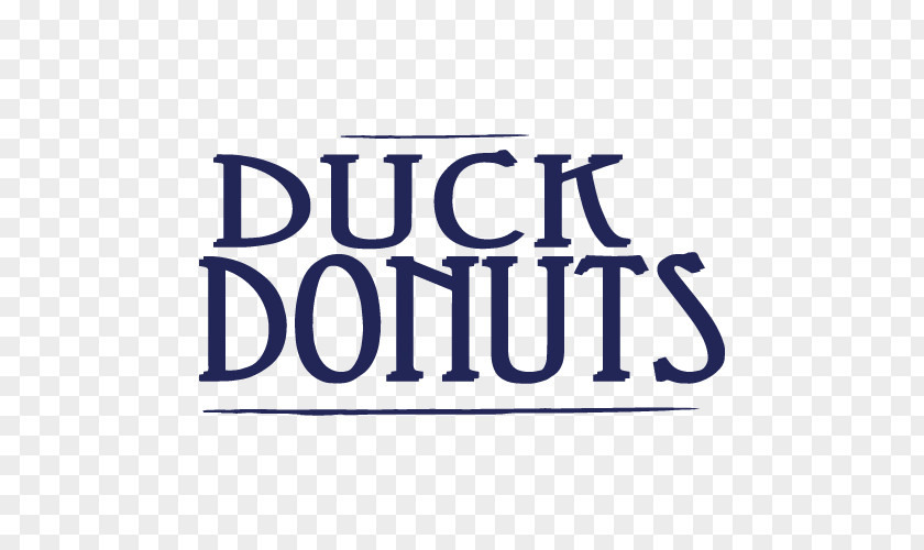 Line Logo Duck Donuts Brand Font PNG