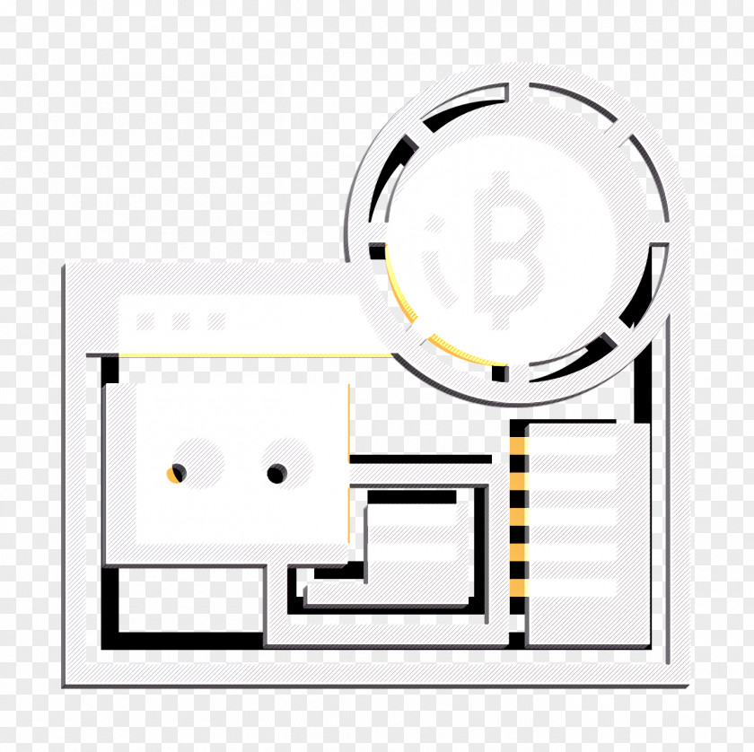 Mining Icon Blockchain PNG