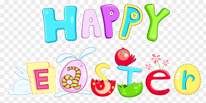 Transparent Happy Easter Clipart Picture Bunny Clip Art PNG