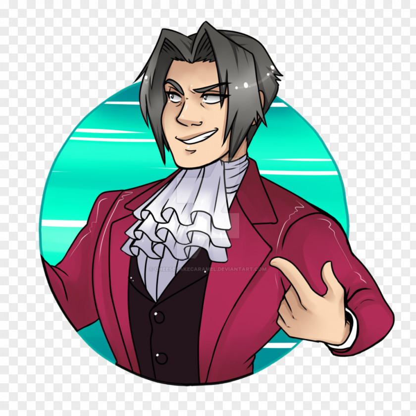 Ace Attorney Clip Art Illustration Clothing Accessories Fashion Character PNG