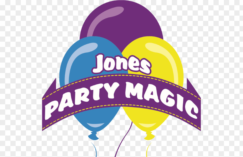 Balloon Logo Jones Party Magic, Inc. Font Clip Art PNG