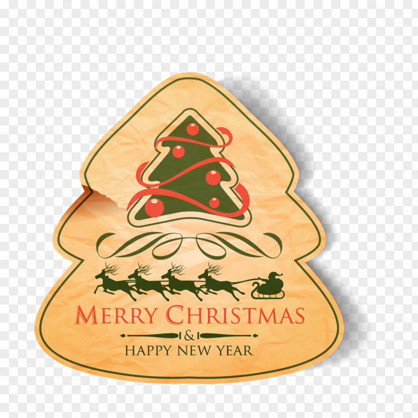 Christmas Tree Tags PNG