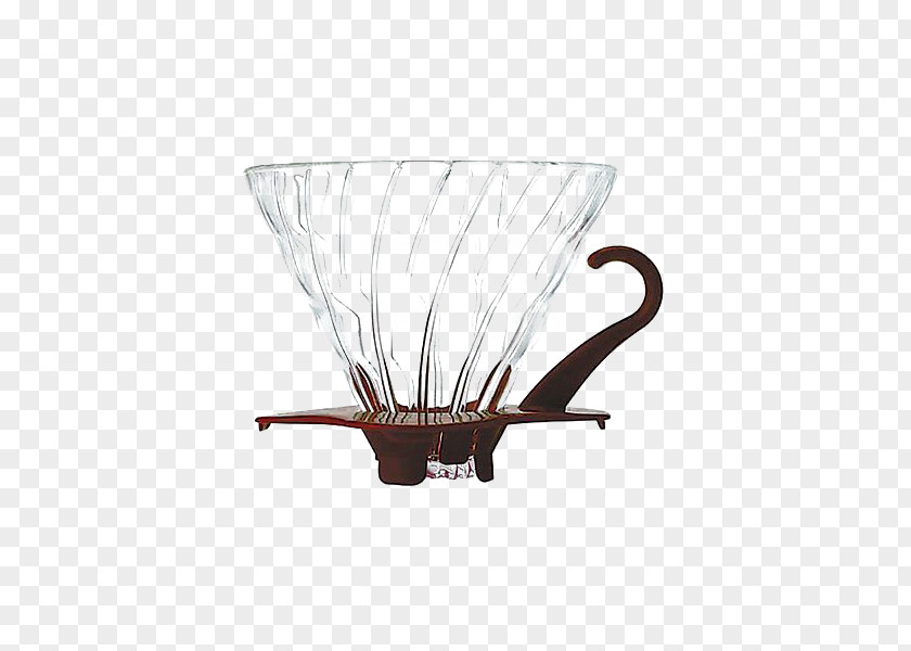 Coffee Brewed Hario V60 Glass Dripper Paper Filters For PNG