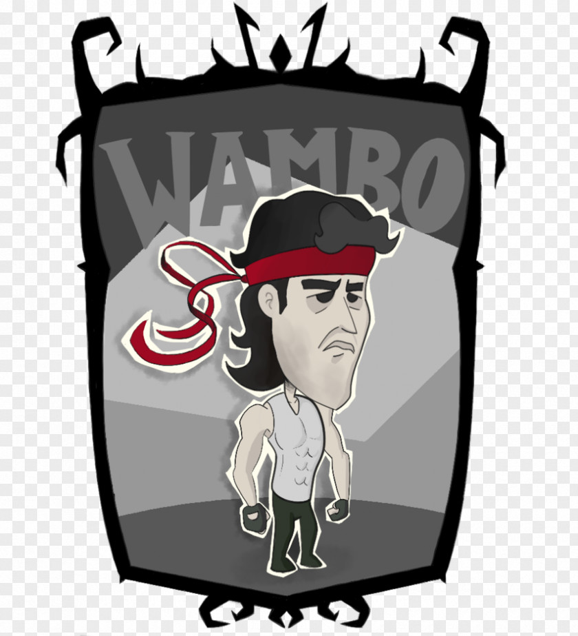 John Rambo Logo Character Font PNG