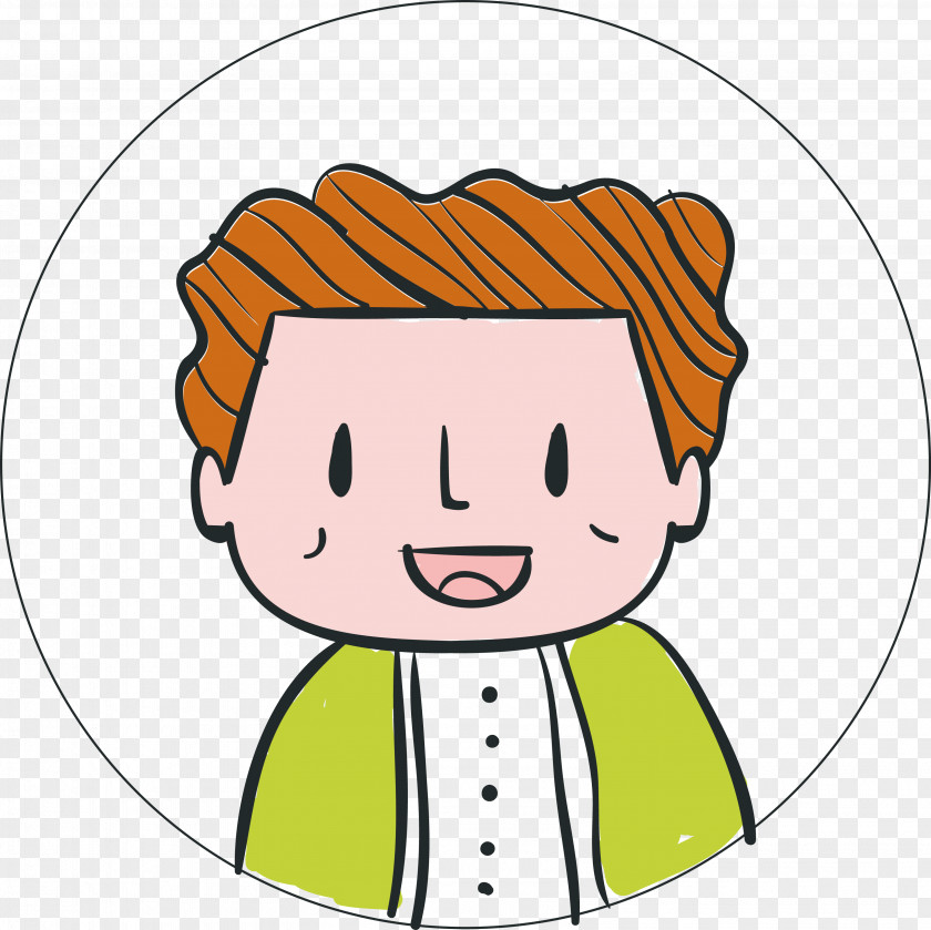 Student Avatar Design Cartoon Estudante Clip Art PNG