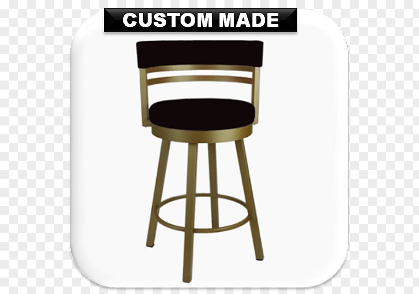 Genuine Leather Stools Bar Stool Metal Chair Seat PNG