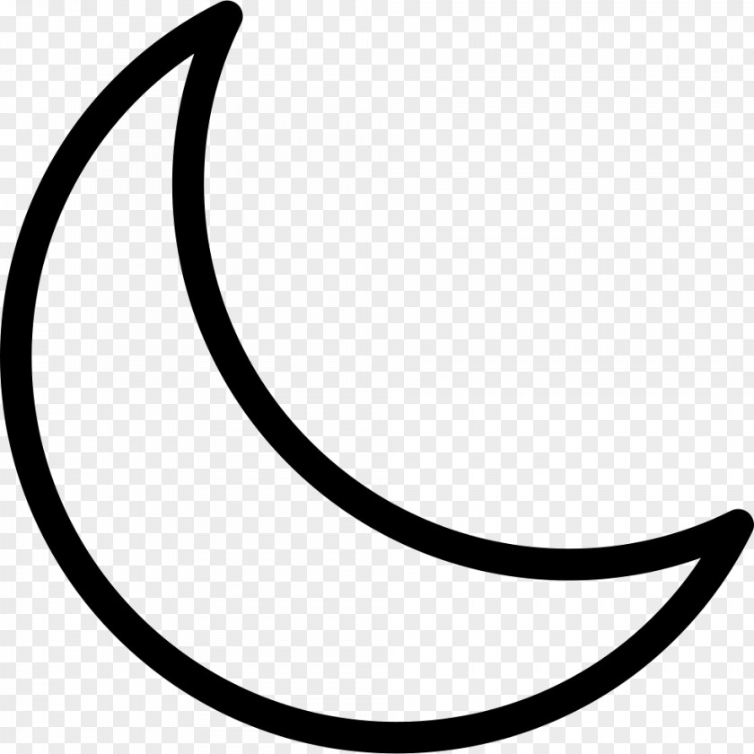 Moon Crescent Lunar Phase Star And PNG
