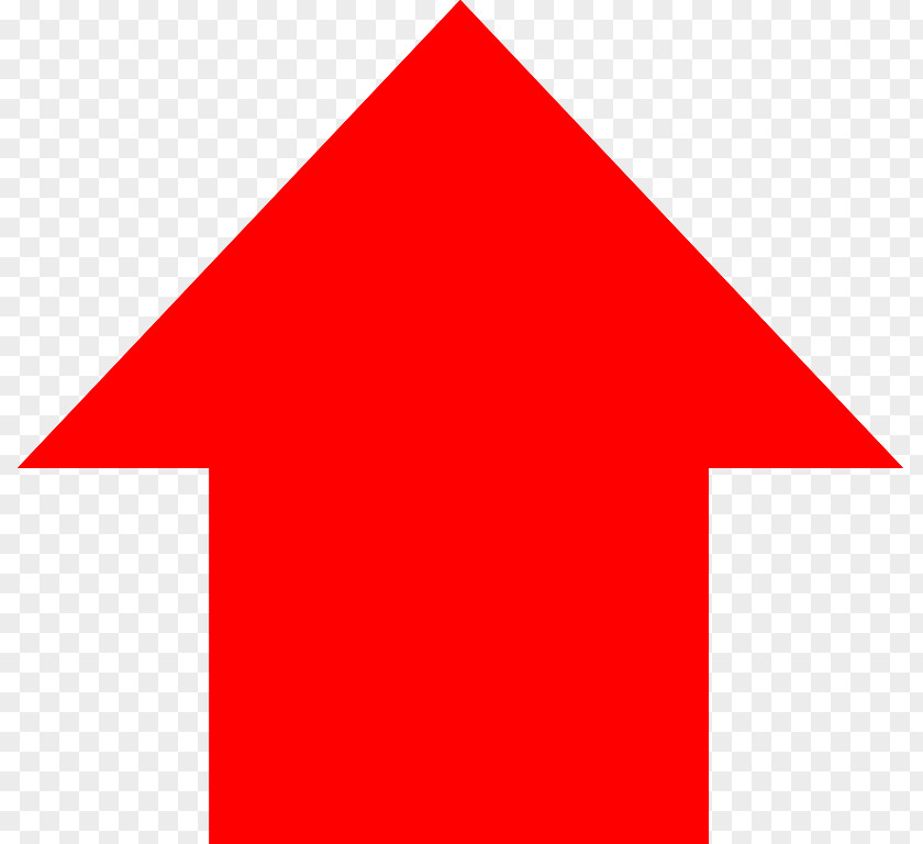 Red Arrow Image Triangle Area Pattern PNG