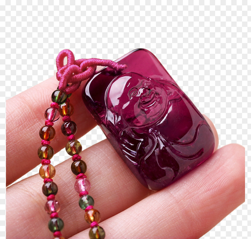 Tokai Family Tourmaline Pendant Rainbow Candy Ruby Bijou PNG