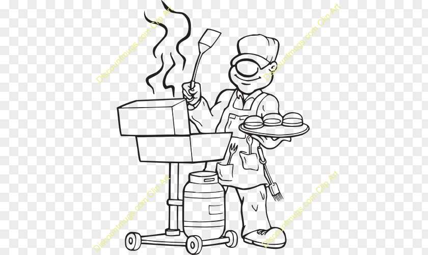 Bbq Clip Art Line Cartoon Finger PNG