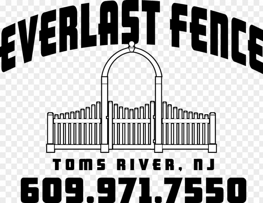 Fence Vector Architecture Logo Recreation White Font PNG