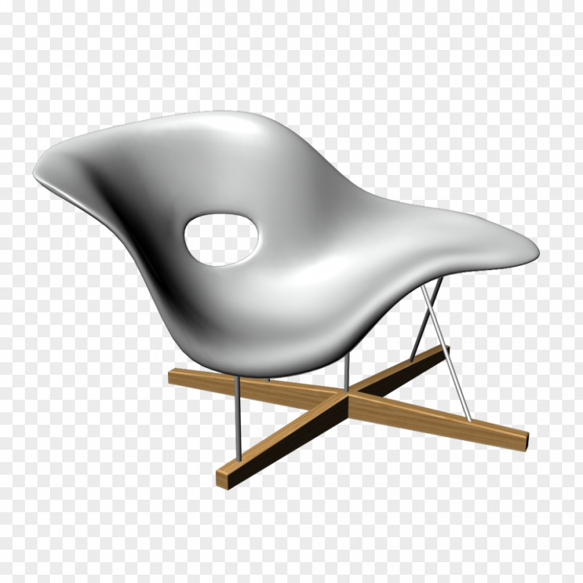 Floating Eames Lounge Chair Table Furniture Vitra PNG