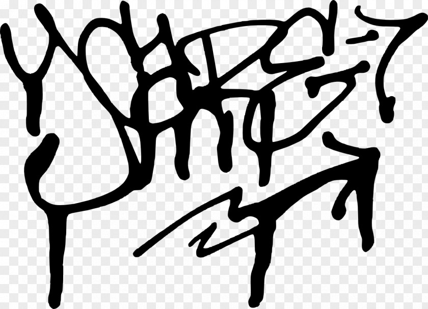 GRAFITTI Art Graffiti Tag Calligraphy PNG