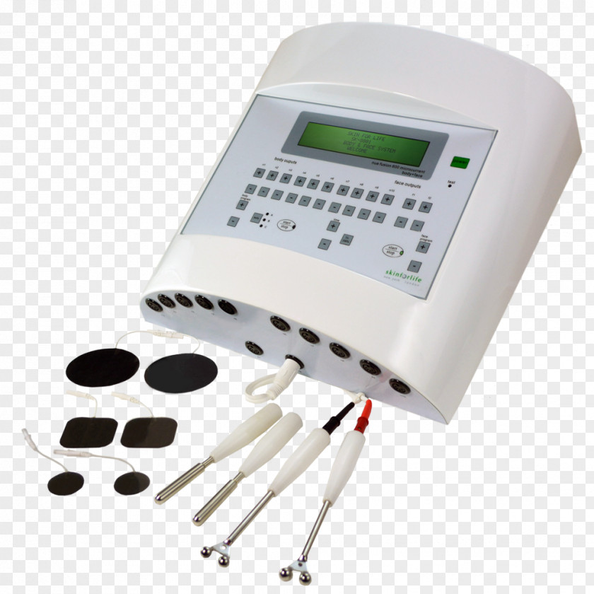 Digital Light Effect Microcurrent Electrical Neuromuscular Stimulator The Relaxation Centre Skin Therapy Face PNG