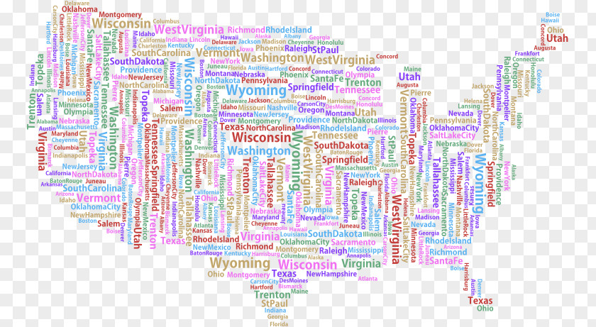 Meridians The Word Geography United States Of America Clip Art Image PNG