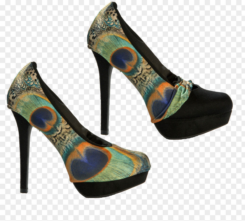 Peacock Footwear High-heeled Shoe Sandal Court PNG