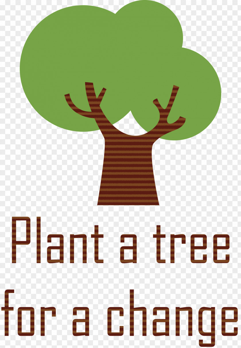 Plant A Tree For Change Arbor Day PNG