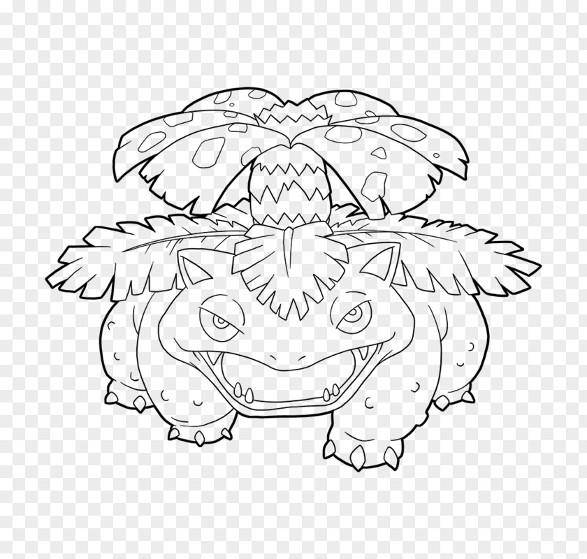 Pokemon Go Line Art Venusaur Drawing Pokémon GO Bulbasaur PNG