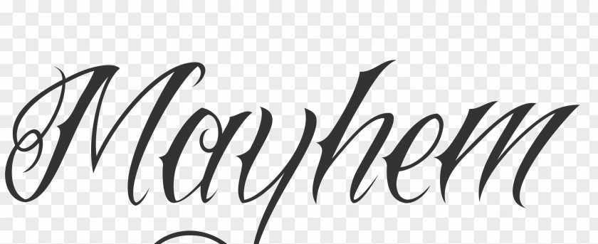 Script Tattoo Typeface Cursive Logo Font PNG
