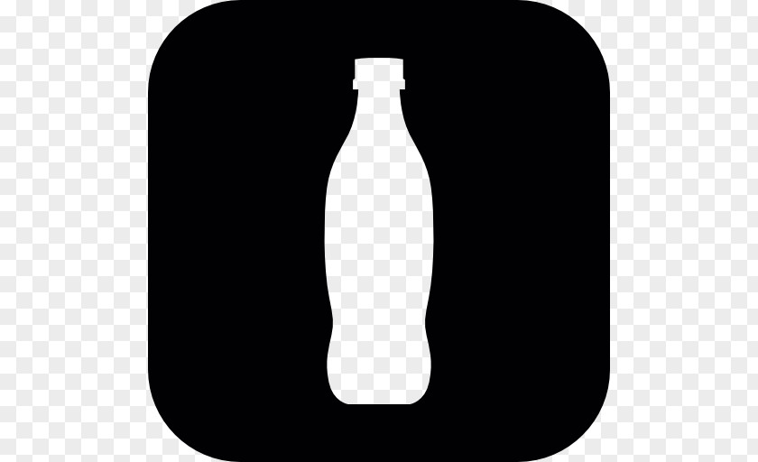 Silhouette Bottle Logo PNG