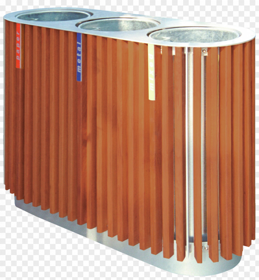 Alf Rubbish Bins & Waste Paper Baskets Diagonal Angle Wood Stain PNG