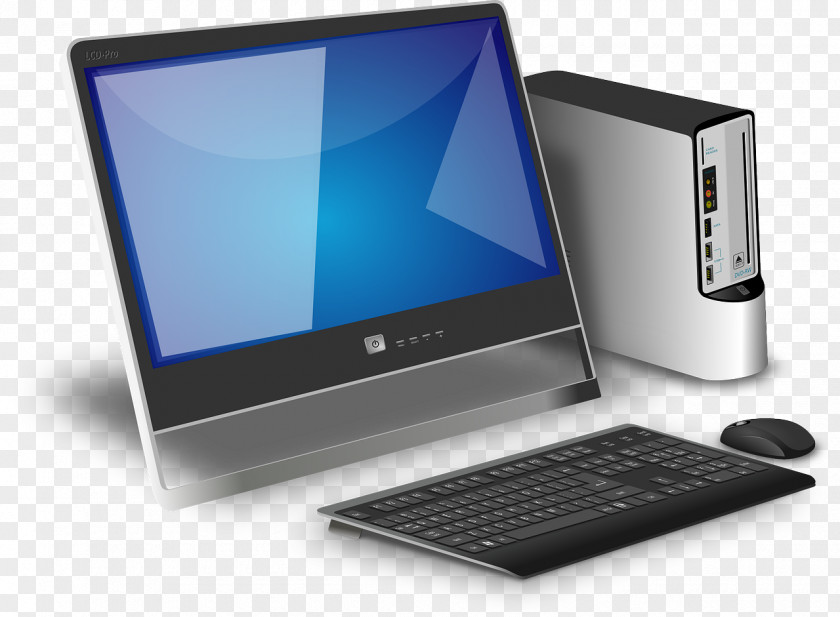 Computer Desktop Pc Laptop Computers Personal Clip Art PNG