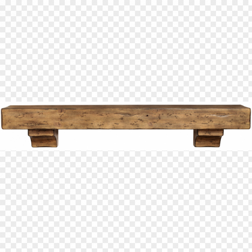 Table Floating Shelf Fireplace Mantel PNG