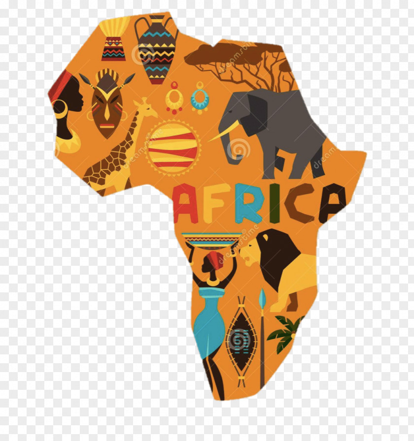 Africa Vector Graphics T-shirt Illustration Stock Photography PNG