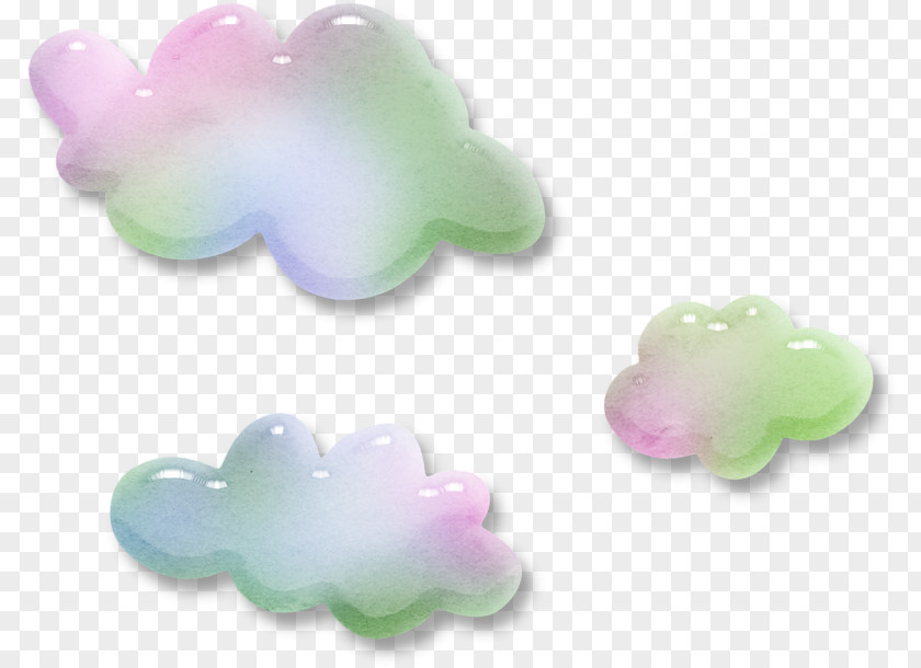 Green Cloud RGB Color Model Clip Art PNG