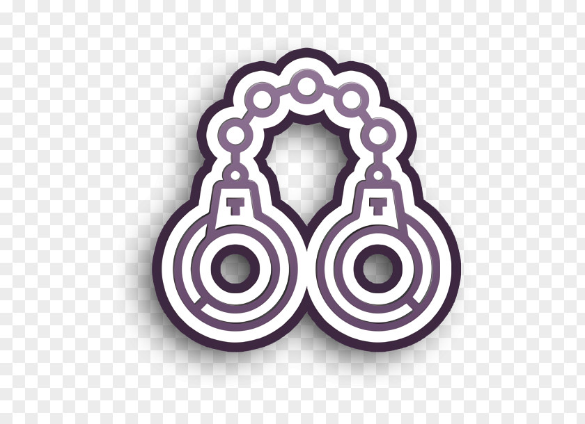 Handcuffs Icon Crime Jail PNG