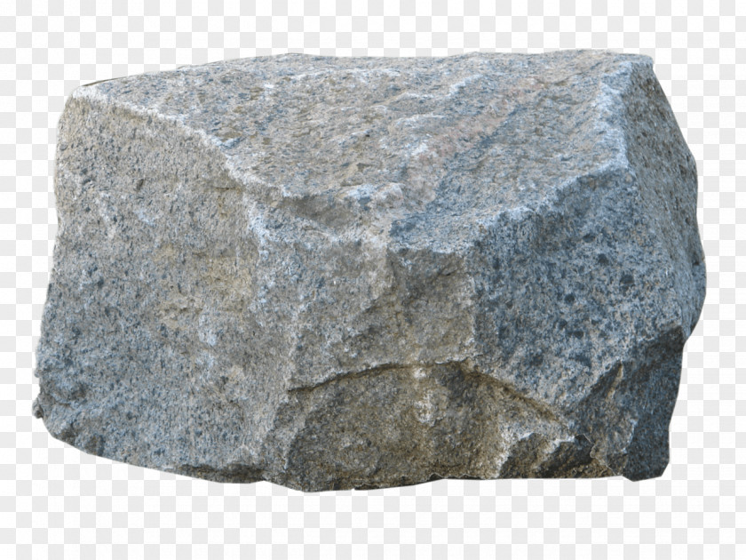 Large Stone PNG Stone, gray stone clipart PNG