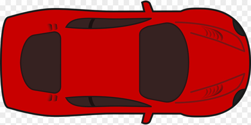 Red Luxury Sports Car Clip Art PNG