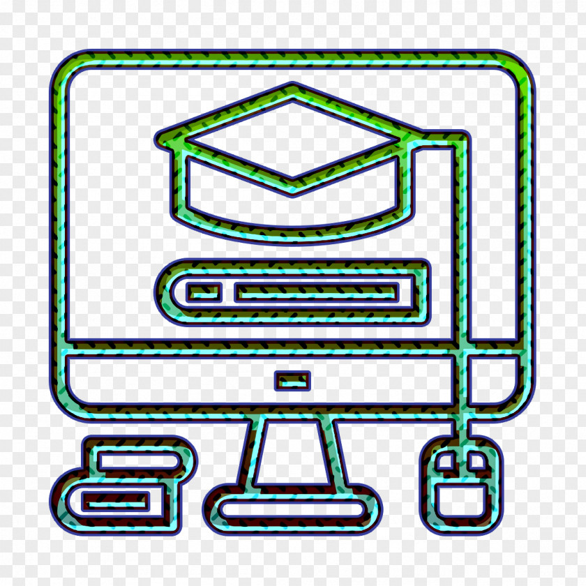 School Icon Book And Learning Mortarboard PNG