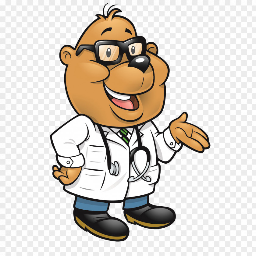 Cartoon Dog Doctor Bulldog Physician PNG