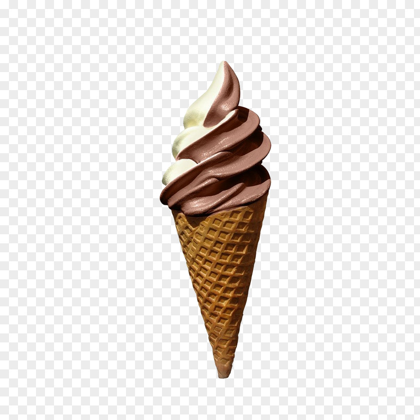 Chocolate Cones Ice Cream Cone Strawberry PNG