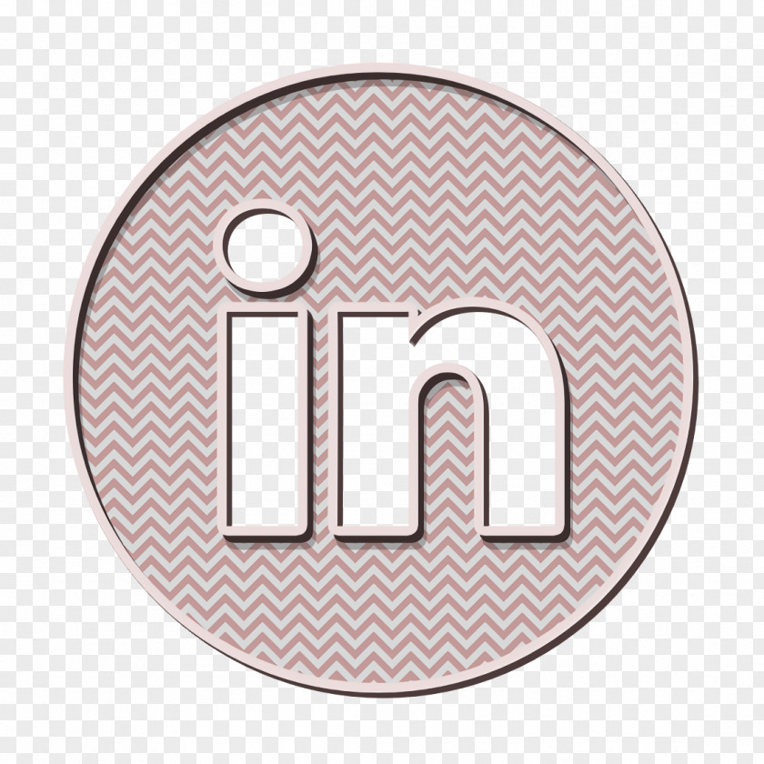 Circle Icon Gray Linkedin PNG