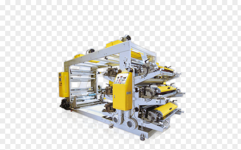Flex Printing Machine Flexography Press Offset PNG