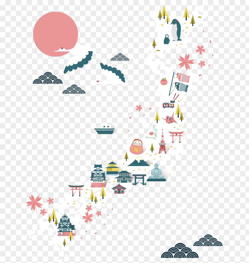 Japan Holiday Ideas Vector Material Tourism Icon PNG