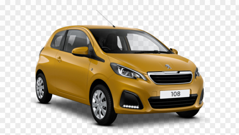 Peugeot 108 COLLECTION City Car GT Line PNG