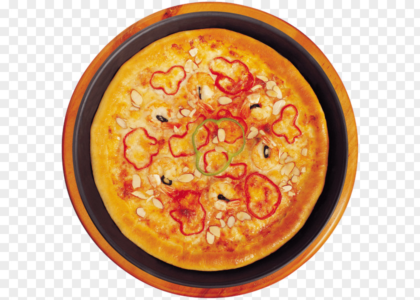 Pizza California-style Sicilian PNG