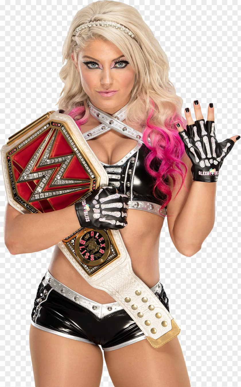 Alexa Bliss WWE Raw Women's Championship SmackDown PNG Championship, sexy goddess clipart PNG