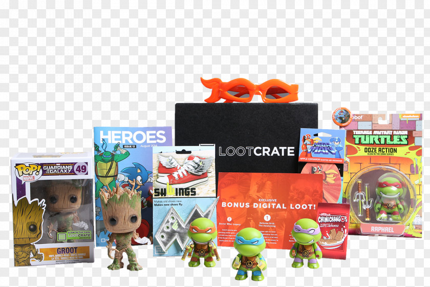 Box Loot Crate After The End: Forsaken Destiny Island Delta PNG